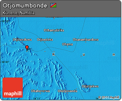 Political Map of Otjomumbonde