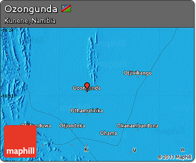 Political Map of Ozongunda