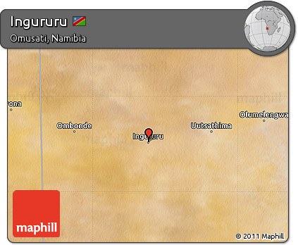 Satellite Map of Ingururu