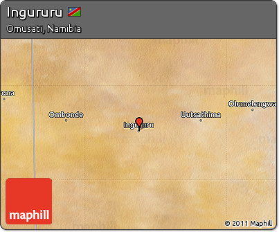 Satellite Map of Ingururu