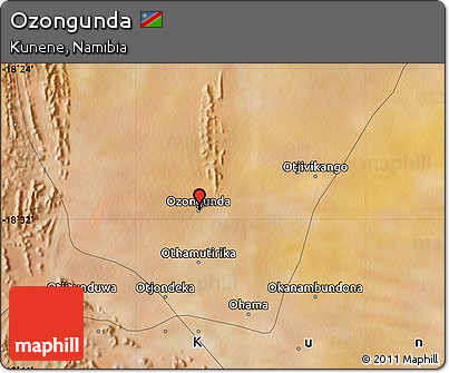 Satellite Map of Ozongunda