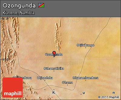 Satellite Map of Ozongunda