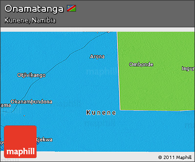 Political Panoramic Map of Onamatanga