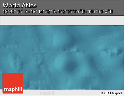 Satellite 3D Map of the Area around 18° 31' 34" S, 153° 4' 29" E