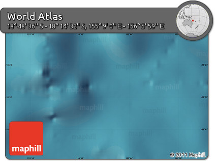 Satellite Map of the Area around 18° 31' 34" S, 155° 37' 30" E
