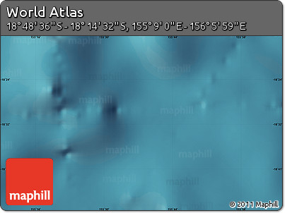 Satellite Map of the Area around 18° 31' 34" S, 155° 37' 30" E