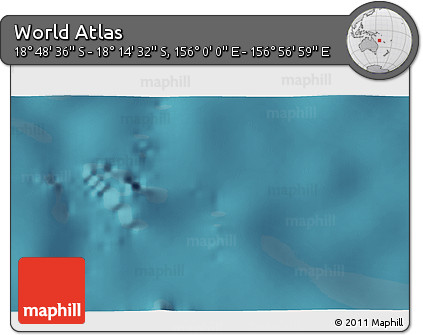 Satellite 3D Map of the Area around 18° 31' 34" S, 156° 28' 29" E