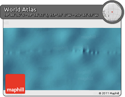 Satellite 3D Map of the Area around 18° 31' 34" S, 157° 10' 30" W