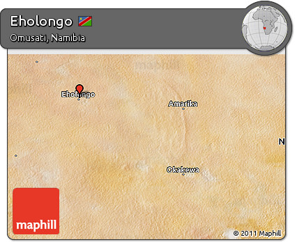 Satellite 3D Map of Eholongo