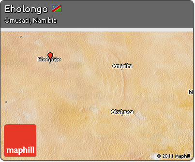 Satellite 3D Map of Eholongo