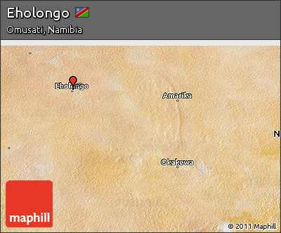 Satellite 3D Map of Eholongo