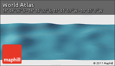 Satellite Panoramic Map of the Area around 18° 31' 34" S, 15° 13' 29" W