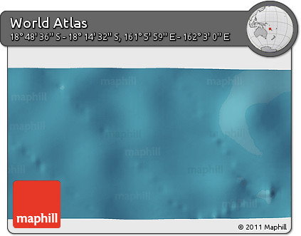 Satellite 3D Map of the Area around 18° 31' 34" S, 161° 34' 29" E