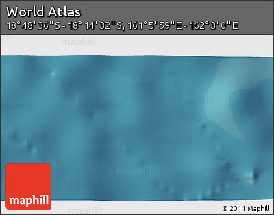Satellite 3D Map of the Area around 18° 31' 34" S, 161° 34' 29" E