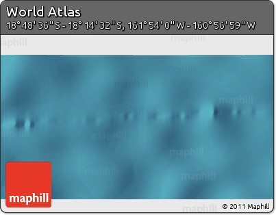 Satellite 3D Map of the Area around 18° 31' 34" S, 161° 25' 30" W