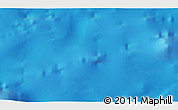 Physical 3D Map of the area around 18° 31' 34" S, 166° 40' 30" E