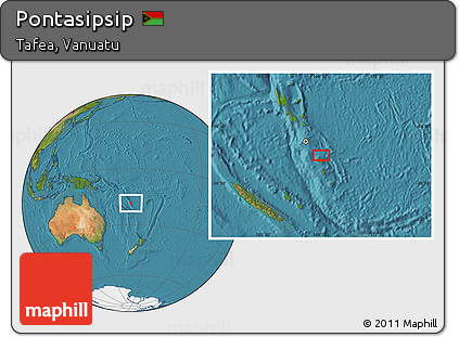 Satellite Location Map of Pontasipsip