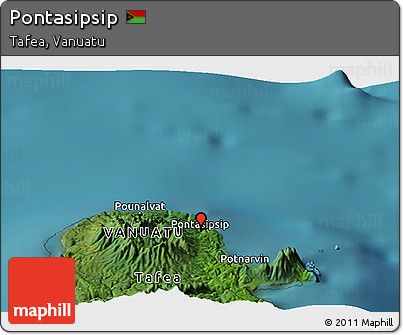 Satellite Panoramic Map of Pontasipsip
