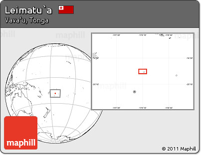 Blank Location Map of Leimatu`a