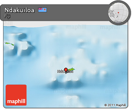 Physical 3D Map of Ndakuiloa