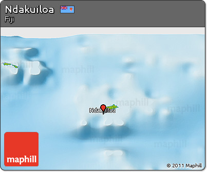 Physical 3D Map of Ndakuiloa