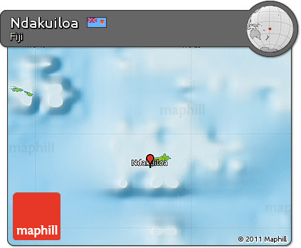 Physical Map of Ndakuiloa