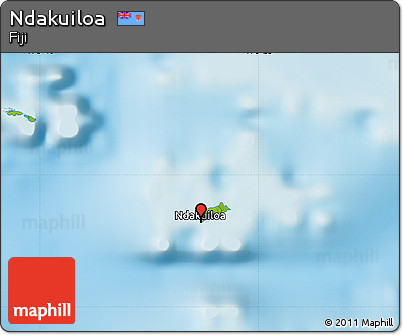 Physical Map of Ndakuiloa