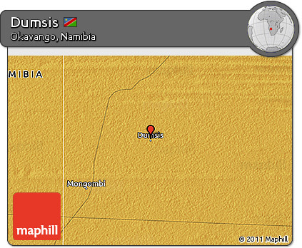 Physical 3D Map of Dumsis