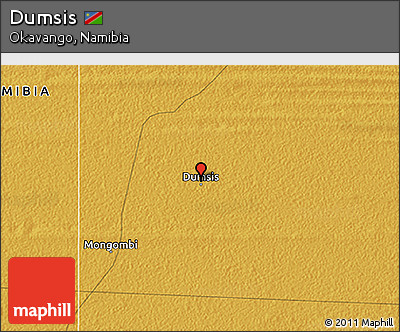 Physical 3D Map of Dumsis