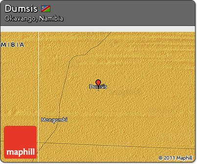Physical 3D Map of Dumsis