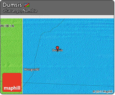 Political 3D Map of Dumsis