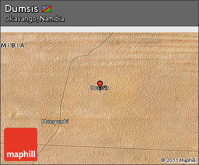 Satellite 3D Map of Dumsis
