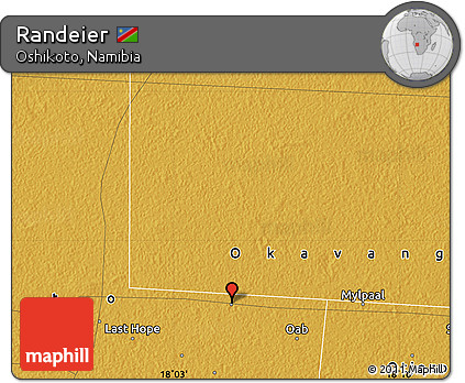 Physical Map of Randeier
