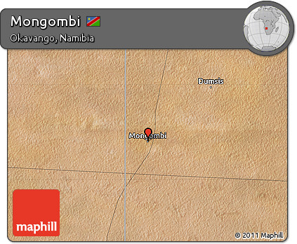 Satellite Map of Mongombi