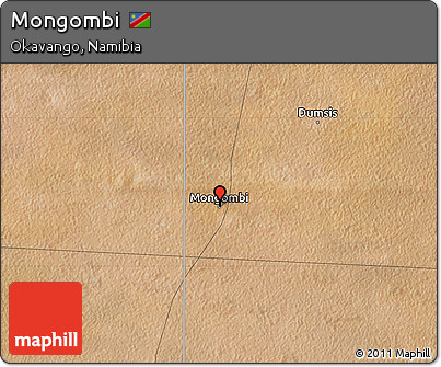 Satellite Map of Mongombi
