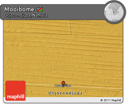 Physical 3D Map of Mooibome