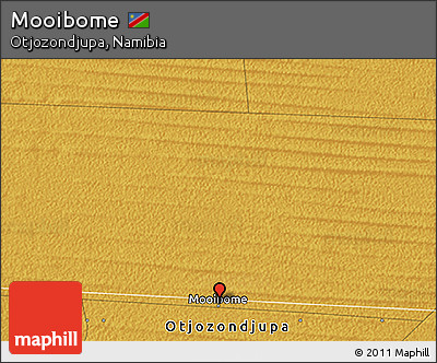 Physical 3D Map of Mooibome