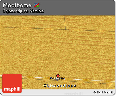 Physical 3D Map of Mooibome