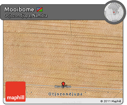 Satellite 3D Map of Mooibome