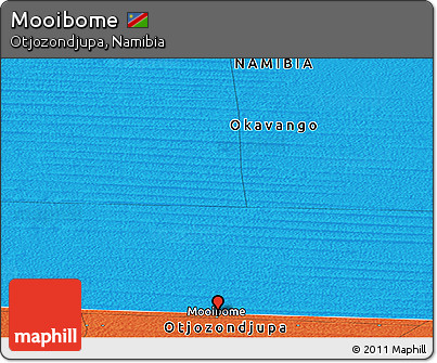 Political Panoramic Map of Mooibome