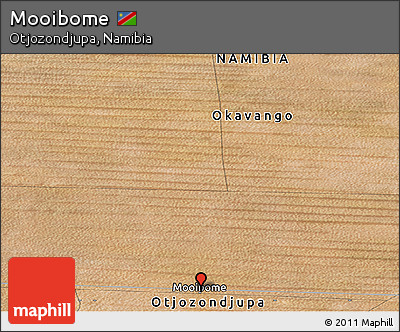 Satellite Panoramic Map of Mooibome