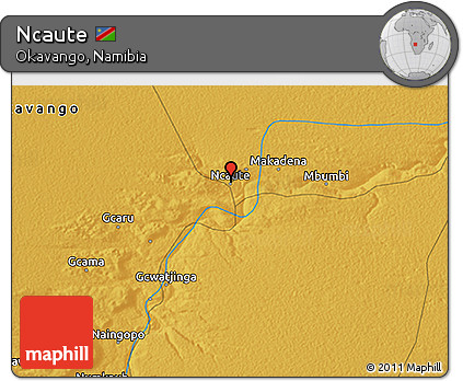 Physical 3D Map of Ncaute