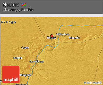 Physical 3D Map of Ncaute