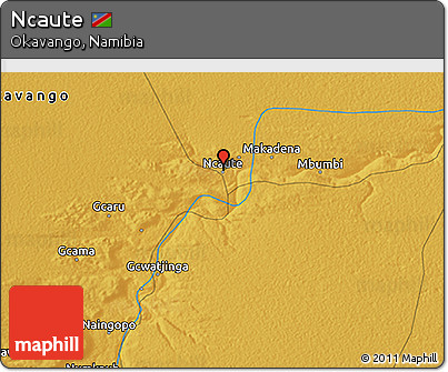 Physical 3D Map of Ncaute