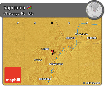 Physical Map of Sapirama