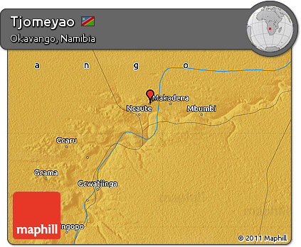 Physical Map of Tjomeyao