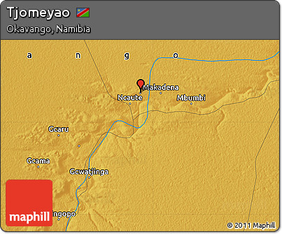 Physical Map of Tjomeyao