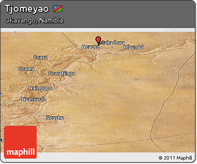 Satellite Panoramic Map of Tjomeyao