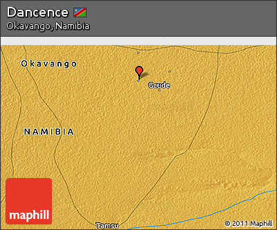 Physical 3D Map of Dancence