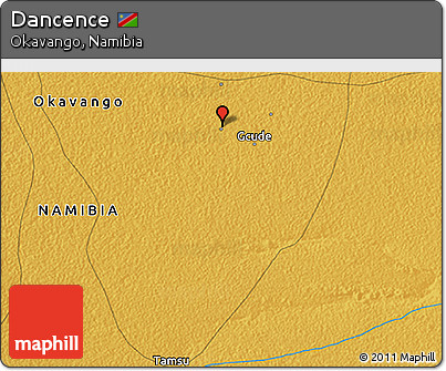 Physical 3D Map of Dancence